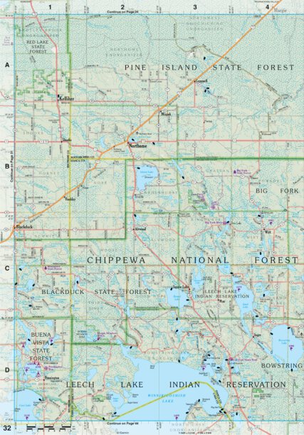 Minnesota Atlas & Gazetteer Page 32 Preview 1