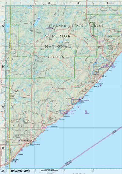 Minnesota Atlas & Gazetteer Page 48 Preview 1