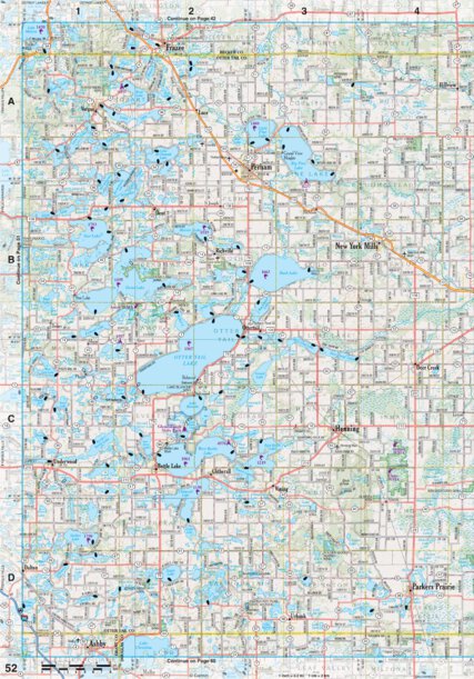 Minnesota Atlas & Gazetteer Page 52 Preview 1