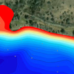 5.Олександрівське водосховище, р. Південний буг (Миколаївска область). Карта глибин. Preview 2