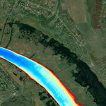 25. Південний Буг річка (с.Сапетня) Миколаївська область. Карта глибин. Preview 1