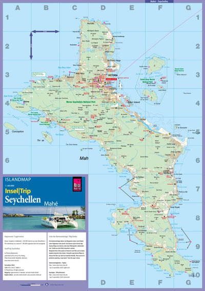 Islandmap Seychelles - Mahé 2023 Preview 1