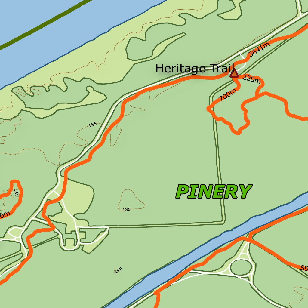 Ontario Provincial Park: Pinery Map by Xavier Maps | Avenza Maps