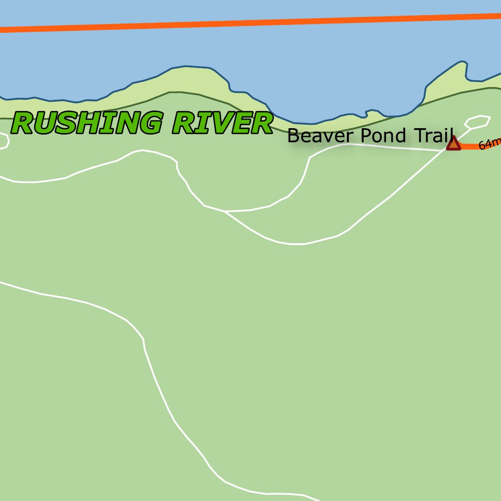 Ontario Provincial Park: Rushing River Map by Xavier Maps | Avenza Maps
