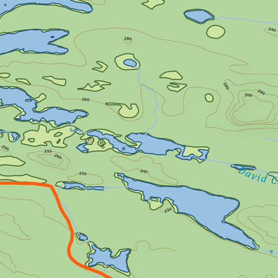 Ontario Provincial Park: Killarney East Map Preview 2