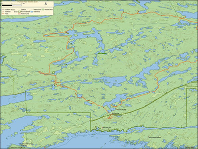 Ontario Provincial Park: Killarney South Map Preview 1