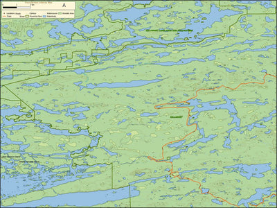 Ontario Provincial Park: Killarney West Map Preview 1