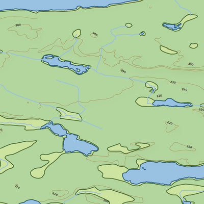 Ontario Provincial Park: Killarney West Map Preview 2