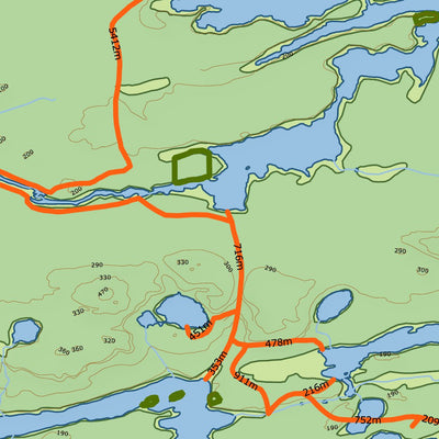 Ontario Provincial Park: Killarney West Map Preview 3