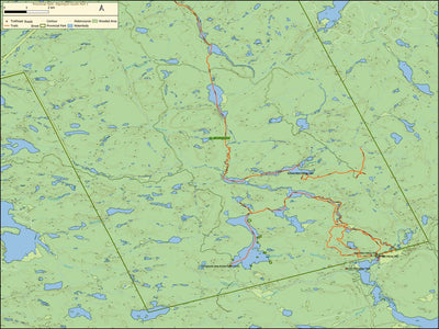 Algonquin Provincial Park - South Map Part 1 Preview 1