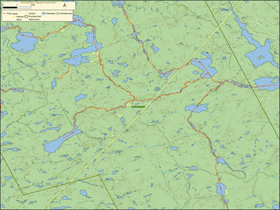 Algonquin Provincial Park - South Map Part 2 Preview 1