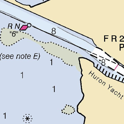 Caseville Harbor Michigan Inset Preview 2