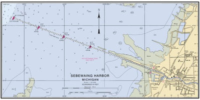 Sebewaing Harbor Michigan Inset Preview 1