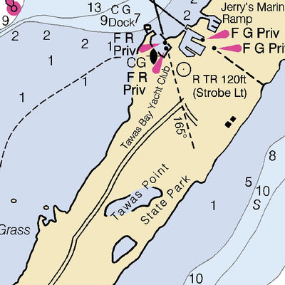 Tawas Harbor Michigan Inset Preview 3