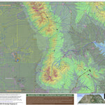 4 Map Bundle for Pikes Peak, Canon City, Blanca Peak and Pueblo - 100K Exploration Maps Preview 2