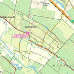 Tápió-Hajta vidék turista-, biciklis térkép - Tápió-Hajta river region tourist, biking map Preview 2