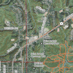 Iowa City West, Iowa, 1:24000 scale satelite topographical map Preview 3