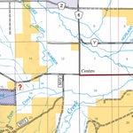 Rio Grande National Forest Visitor Map - Conejos Peak Ranger District (West Half) Preview 2