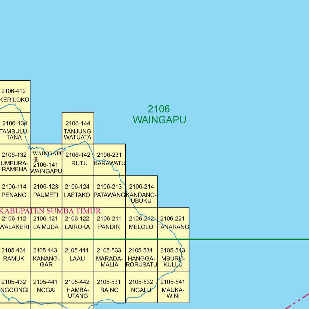 INDEKS PETA RBI NTB DAN NTT Map by Wanto Nurjaman | Avenza Maps