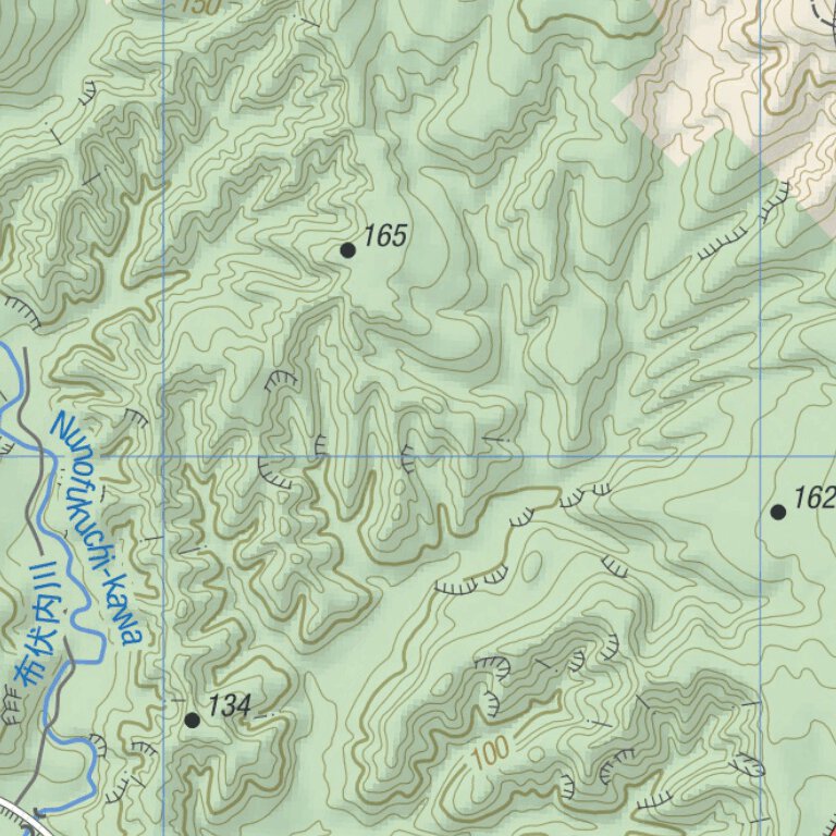 Map 1/2 - Akan-gawa Paddling (Ohata to Akangawa-bashi, Hokkaido, Japan ...
