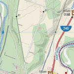 MAP 2/2 - Akan-gawa Paddling (Ohata to Akangawa-bashi, Hokkaido, Japan) Preview 2