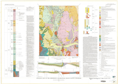 Geologic map of the Kremmling quadrangle, Grand County, Colorado Preview 1