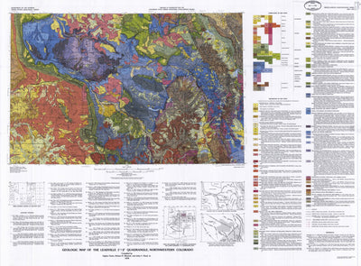 Geologic map of the Leadville 1 degree x 2 degrees quadrangle, northwestern Colorado Preview 1