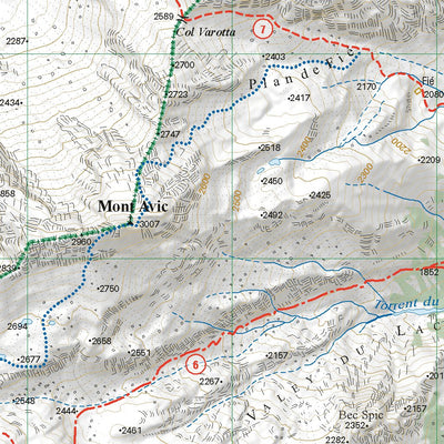 Valle Centrale Sud MTB map Preview 2