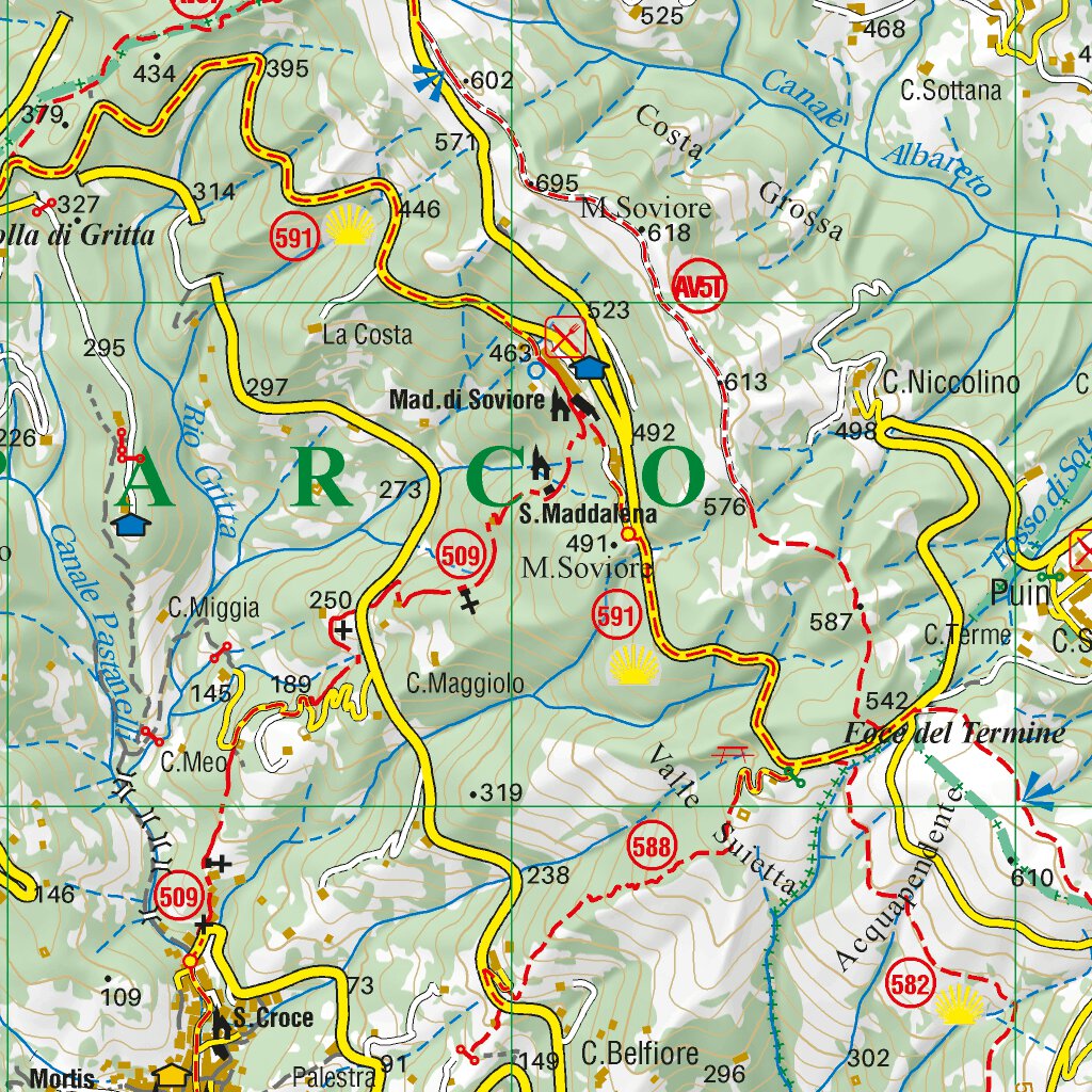 Cinque Terre 1:25.000 Map by L'ESCURSIONISTA s.a.s. | Avenza Maps