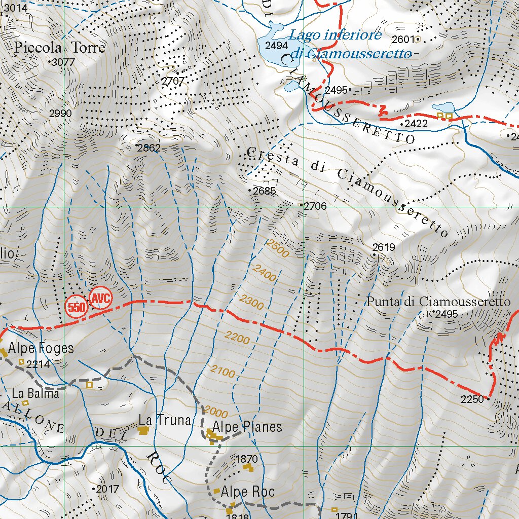 Valle dell'Orco Gran Paradiso 1:25.000 Map by L'ESCURSIONISTA s.a.s ...