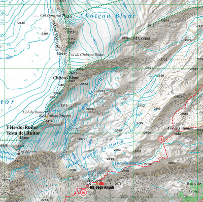 Valgrisenche, Val di Rhêmes, Valsavarenche 1:25.000 Preview 3