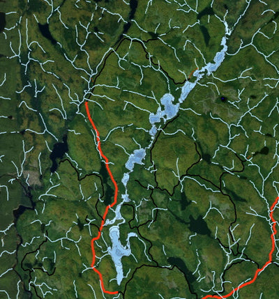 Bathymétrie du lac des Passes Preview 1