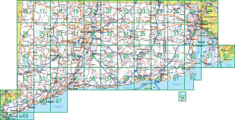 Connecticut/Rhode Island Atlas & Gazetteer - Overview Preview 1