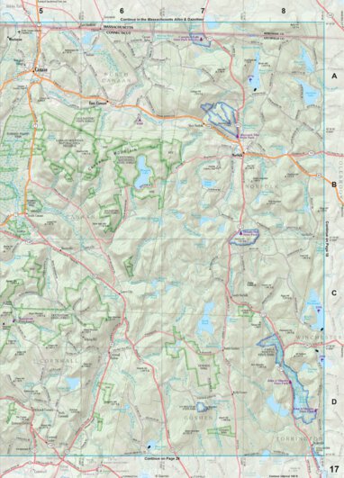 Connecticut/Rhode Island Atlas & Gazetteer - Page 17 Preview 1