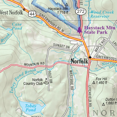 Connecticut/Rhode Island Atlas & Gazetteer - Page 17 Preview 3