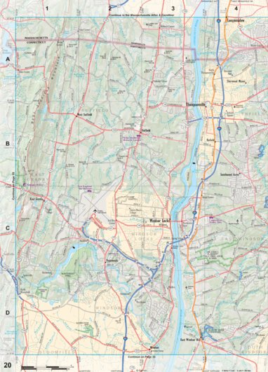 Connecticut/Rhode Island Atlas & Gazetteer - Page 20 Preview 1
