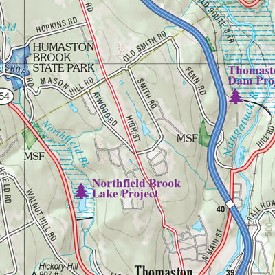 Connecticut/Rhode Island Atlas & Gazetteer - Page 30 Preview 3