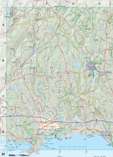 Connecticut/Rhode Island Atlas & Gazetteer - Page 56 Preview 1