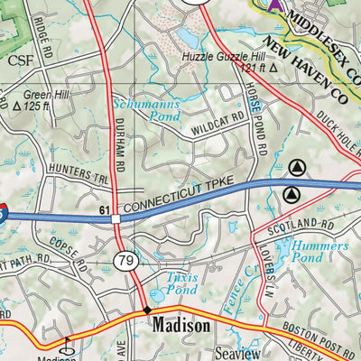 Connecticut/Rhode Island Atlas & Gazetteer - Page 56 Preview 3