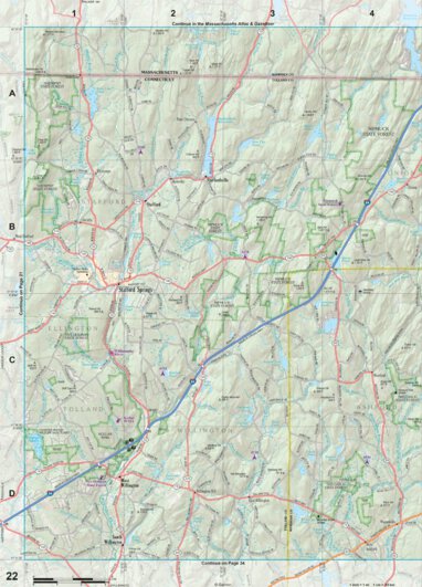 Connecticut/Rhode Island Atlas & Gazetteer - Page 22 Preview 1