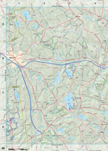 Connecticut/Rhode Island Atlas & Gazetteer - Page 46 Preview 1