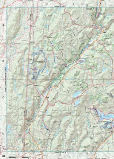 Connecticut/Rhode Island Atlas & Gazetteer - Page 28 Preview 1