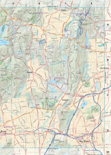 Connecticut/Rhode Island Atlas & Gazetteer - Page 31 Preview 1