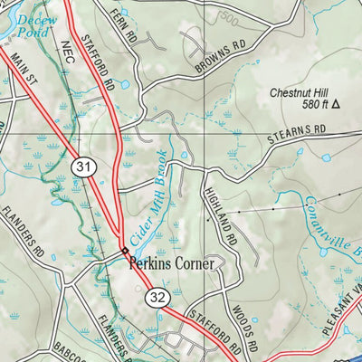 Connecticut/Rhode Island Atlas & Gazetteer - Page 34 Preview 2