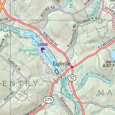 Connecticut/Rhode Island Atlas & Gazetteer - Page 34 Preview 3