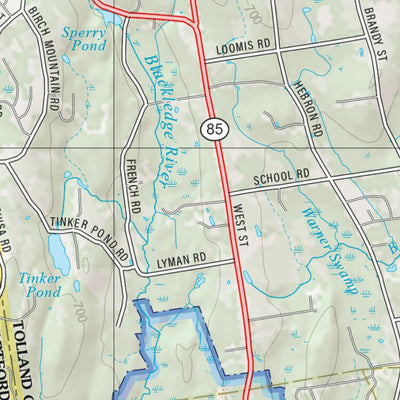 Connecticut/Rhode Island Atlas & Gazetteer - Page 33 Preview 2