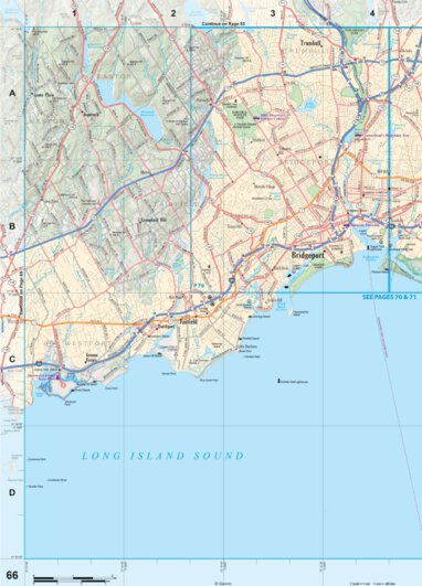 Connecticut/Rhode Island Atlas & Gazetteer - Page 66 Preview 1