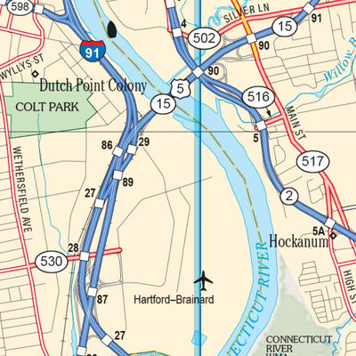 Connecticut/Rhode Island Atlas & Gazetteer - Page 32 Preview 2