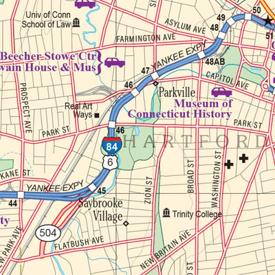 Connecticut/Rhode Island Atlas & Gazetteer - Page 32 Preview 3