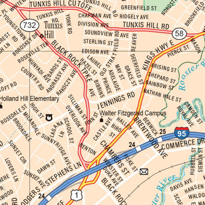 Connecticut/Rhode Island Atlas & Gazetteer - Bridgeport 1 Preview 3